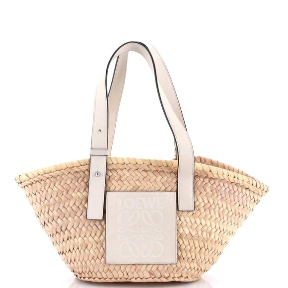 Loewe Basket Tote Raffia Small reb-545-091725 - Picture 1 of 7